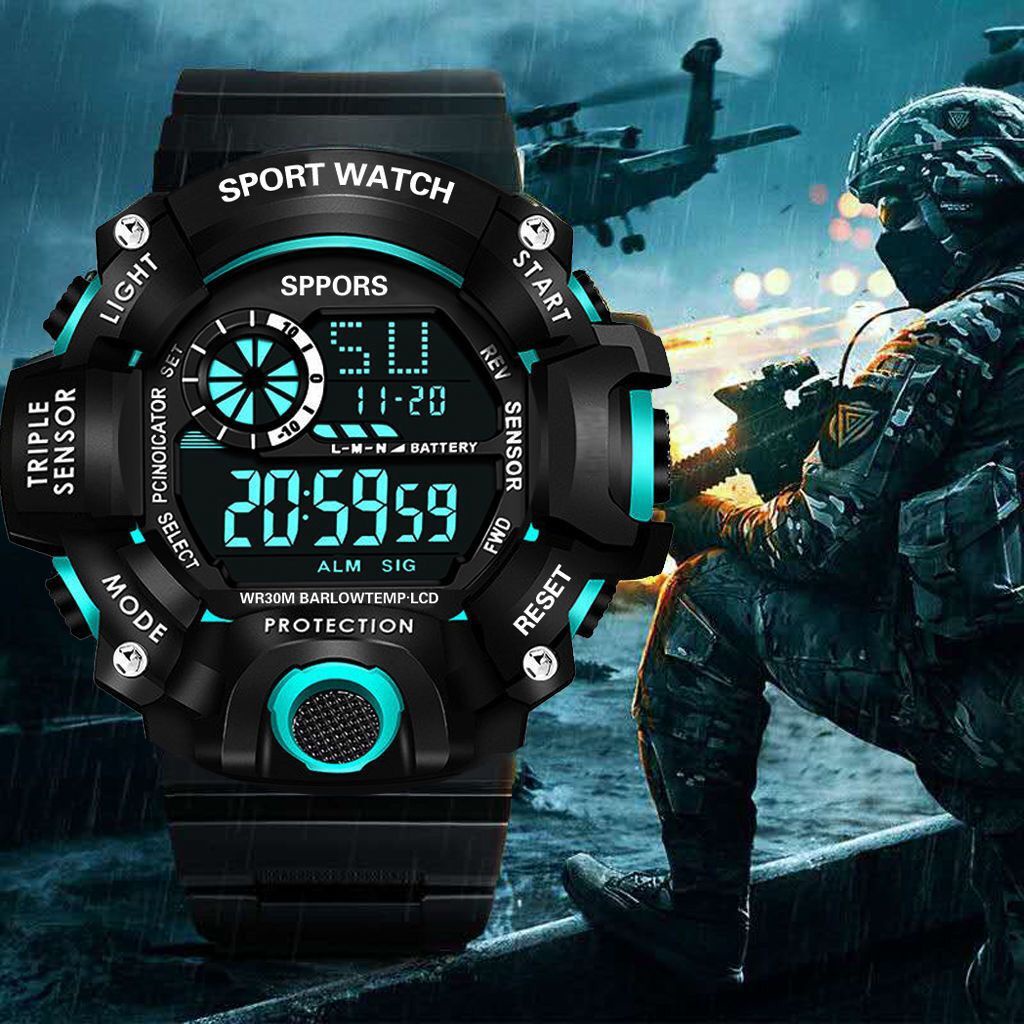 Cheap waterproof deals sports watch