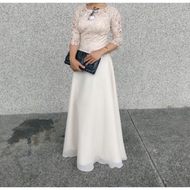 Formal filipiniana hot sale