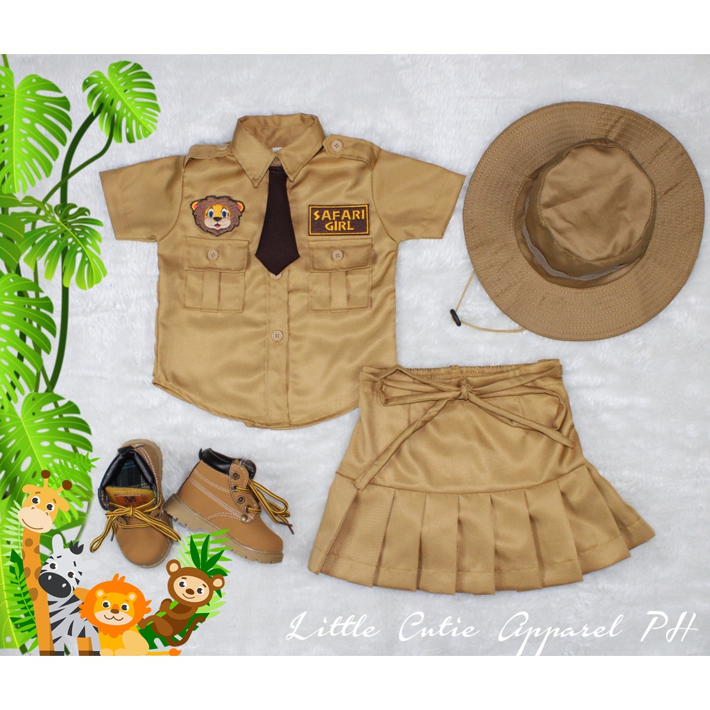 Baby girl outlet safari outfit