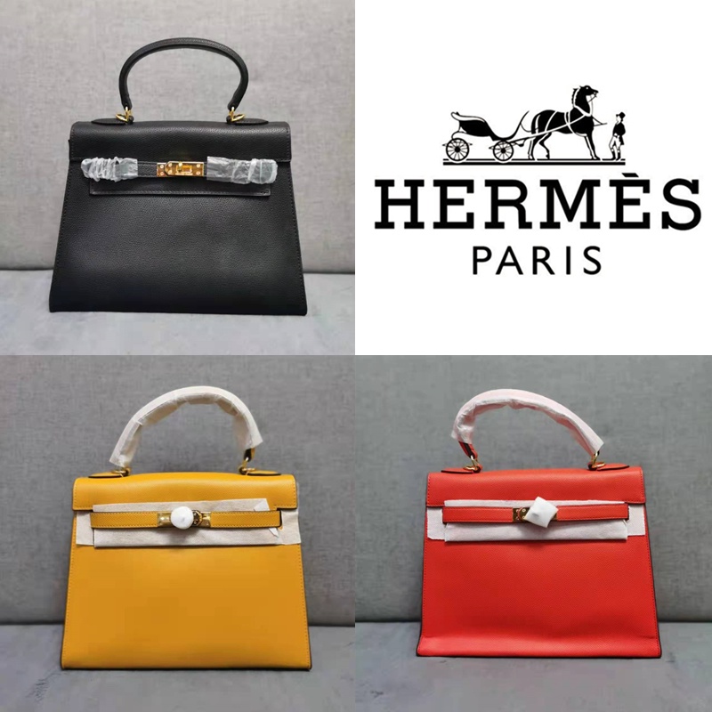 Replica Hermes Mini Kelly 20cm Bag Blue Jean Fake Wholesale