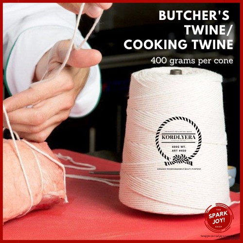 Large Cone Butcher Twine Cotton / Poly, 24 ply. - Butcher Supply Company