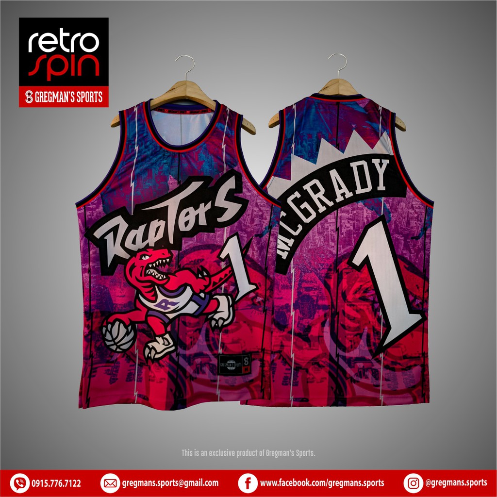 Raptors best sale retro jersey