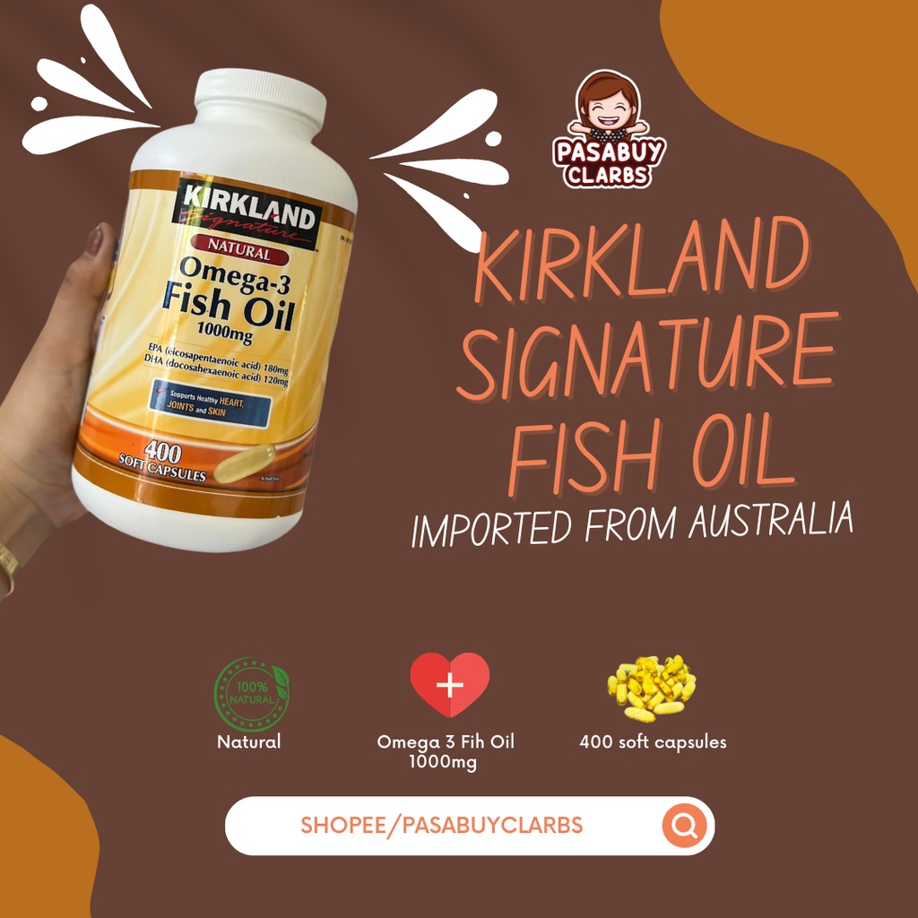 Kirkland signature omega 3 fish online oil