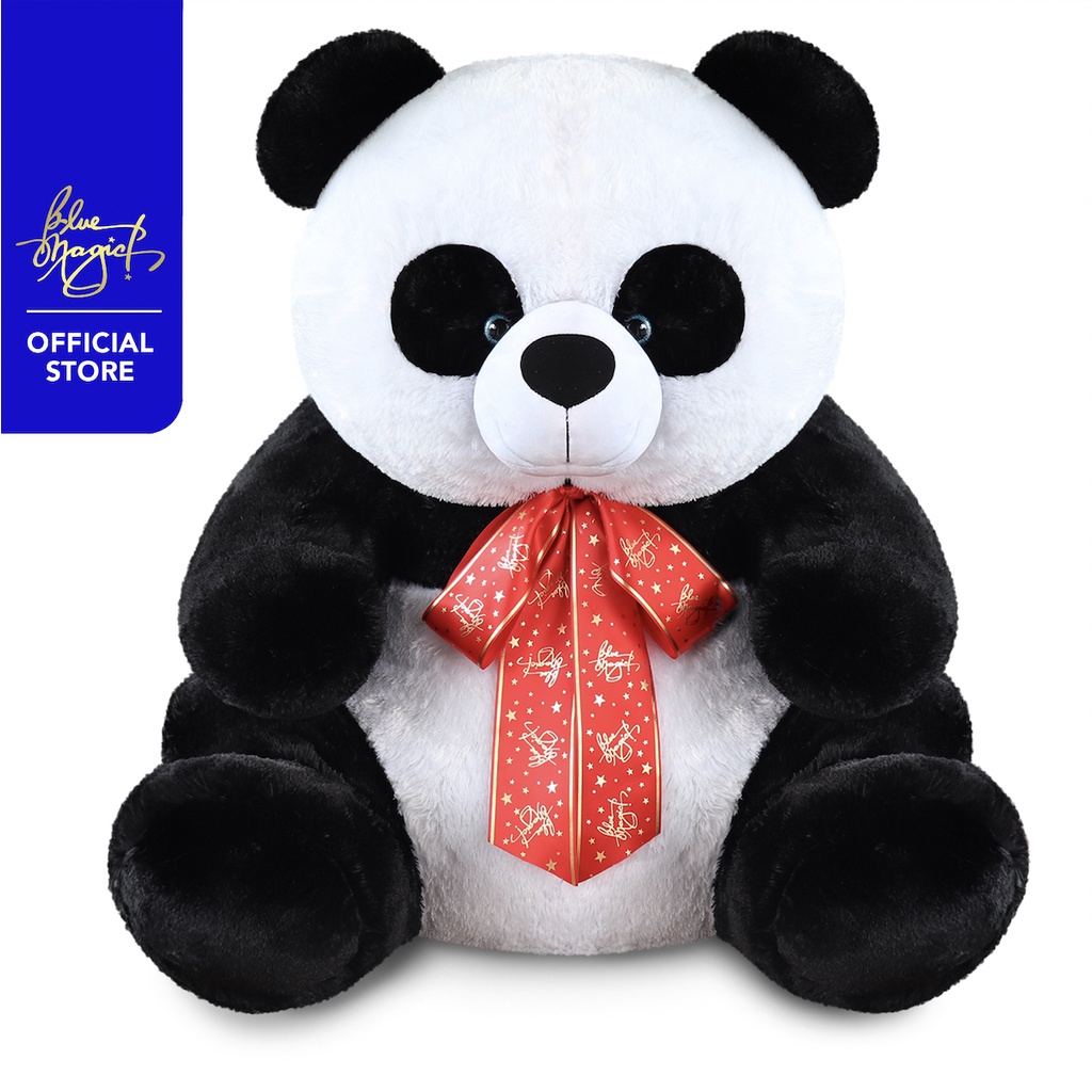 Panda stuffed toy blue hot sale magic