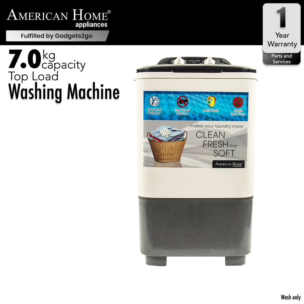 American home deals washing machine 7kg