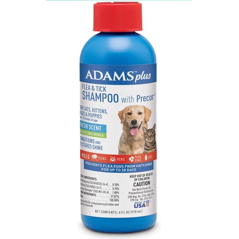 Adams on sale cat shampoo