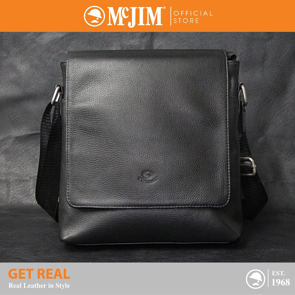 Mcjim sling shop bag leather