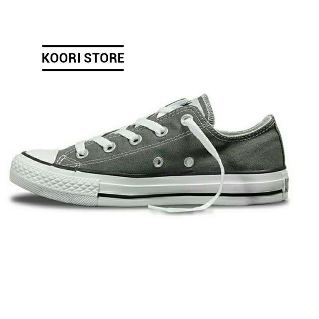 Grey converse clearance low