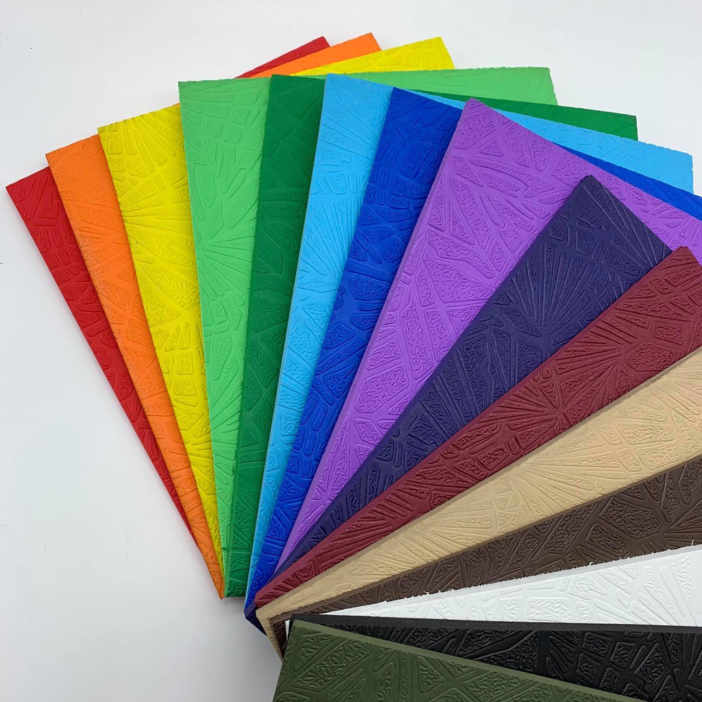 Colored store rubber sheets