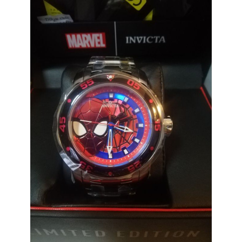 Invicta spiderman hotsell watch limited edition