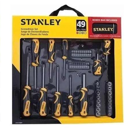 Stanley screwdriver set on sale with bag