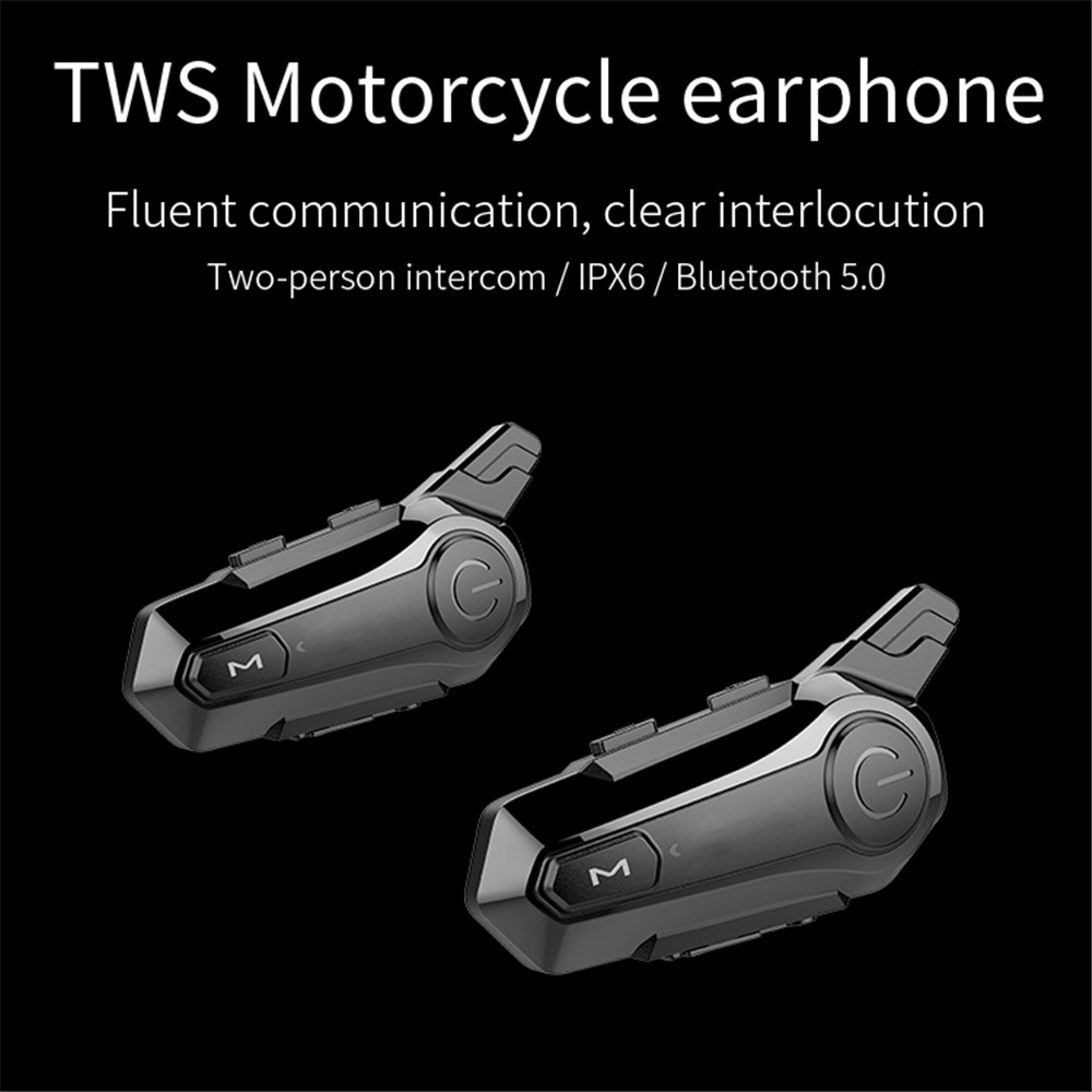 Motorcycle Helmet Bluetooth Headset Intercom Intercomunicador Moto  Bluetooth 