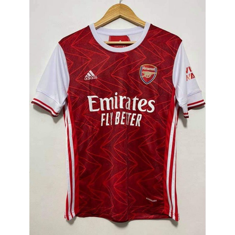 Fly emirates hot sale jersey red