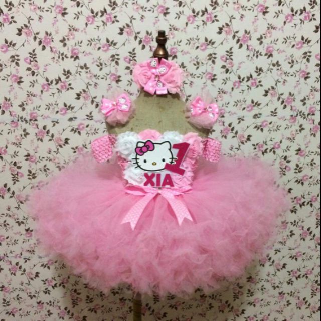 Hello Kitty Ruffled tutu dress Shopee Philippines