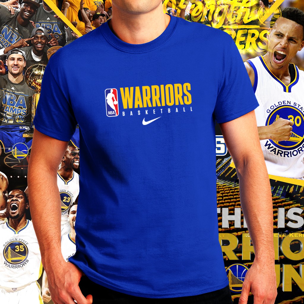 Warriors store playoff shirts