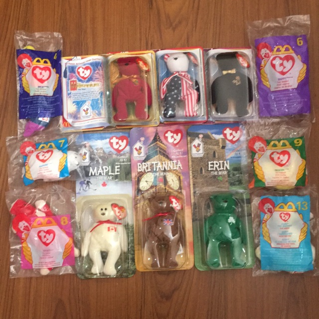 1996 mcdonalds beanie clearance babies