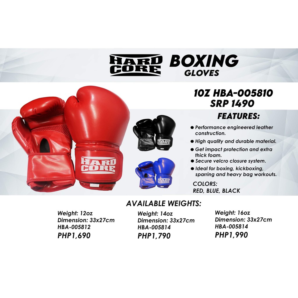 Hard cheap boxing gloves