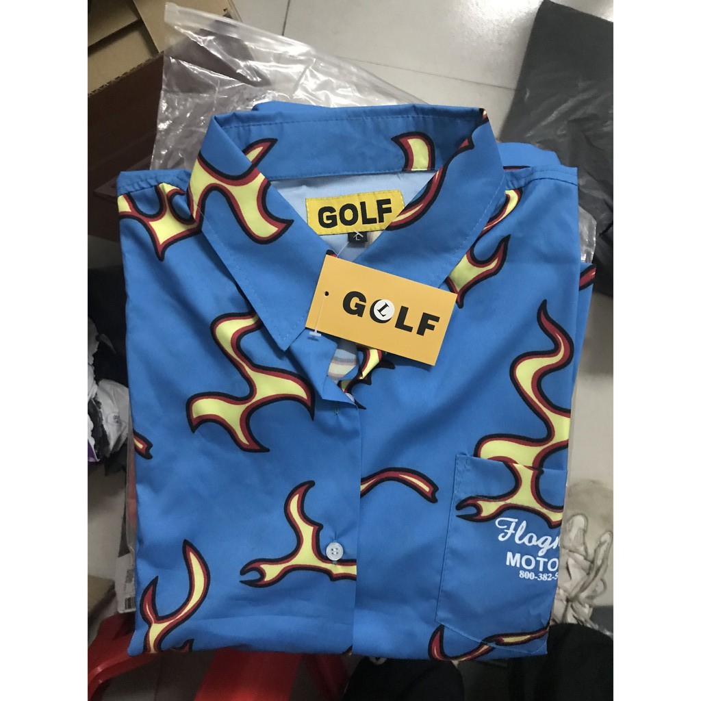 Tyler the creator flames hot sale shirt