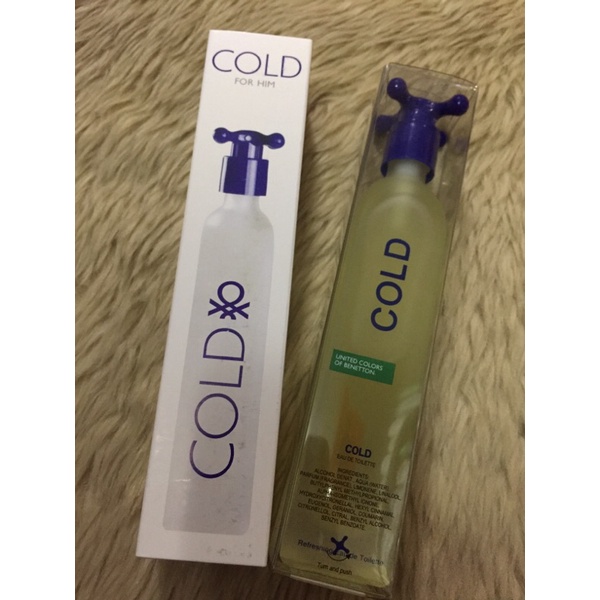 Cold for him online perfume