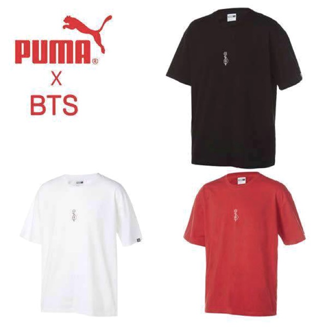 OFFICIAL PUMA X BTS T Shirt Shopee Philippines