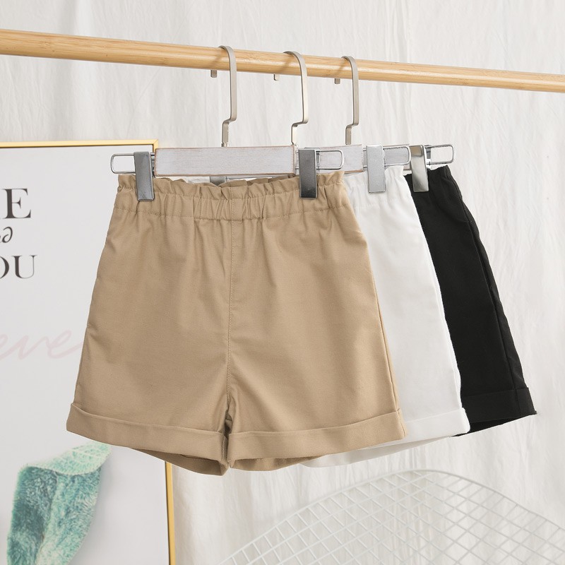 Khaki shorts girls hotsell