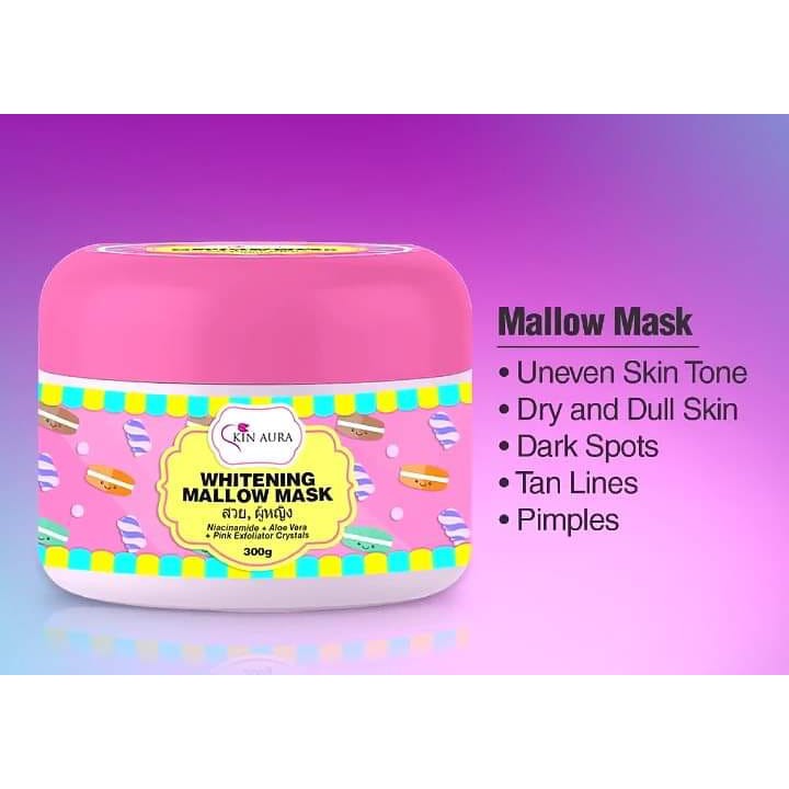 Skin Aura Whitening Mallow Mask Shopee Philippines