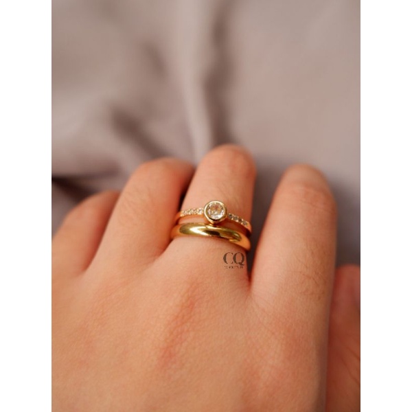 Thin on sale promise rings