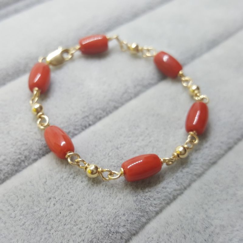 Chinese coral clearance bracelet for baby