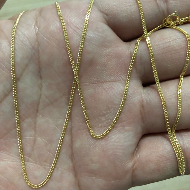 Japan gold necklace deals 18k