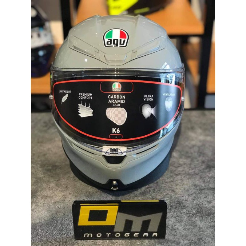 Agv k6 2024 nardo grey