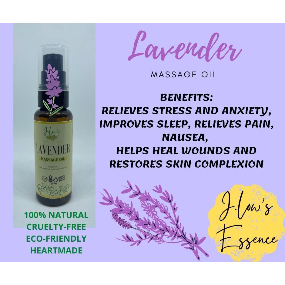 Lavender massage clearance oil