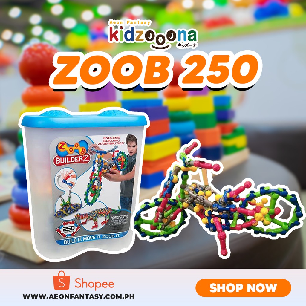 Zoob 250 best sale piece building set