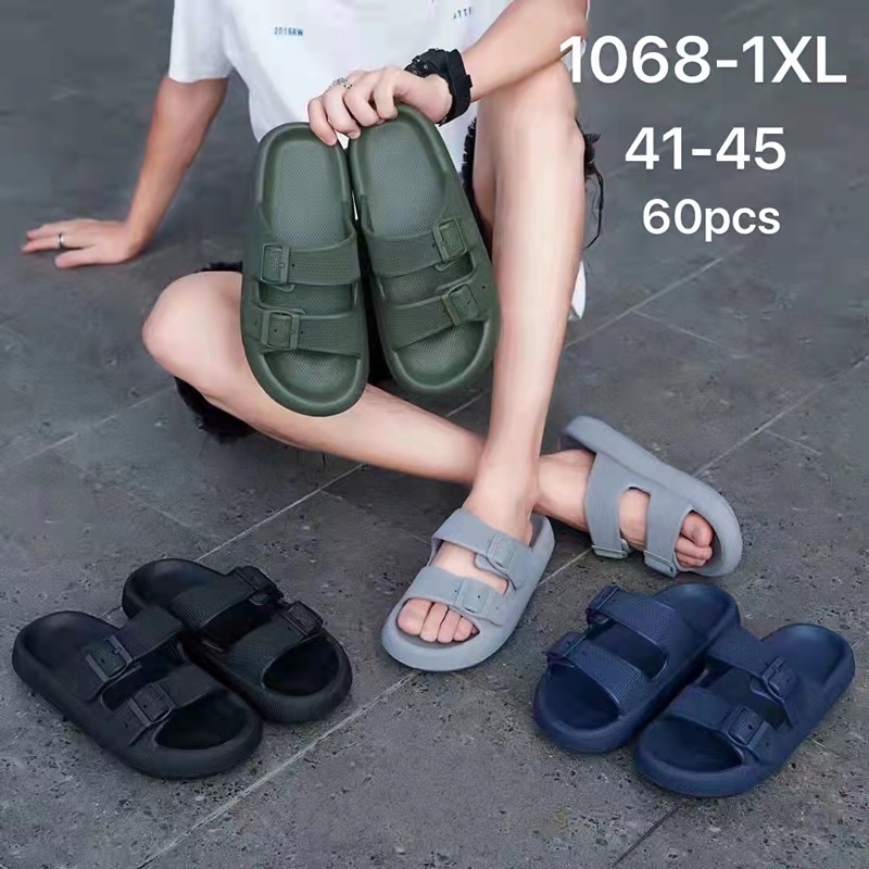 Yeezy high quality Slides two straps for Men and boy Summer Home