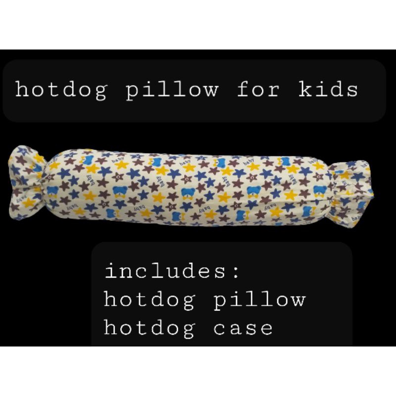 Hotdog 2025 pillow size