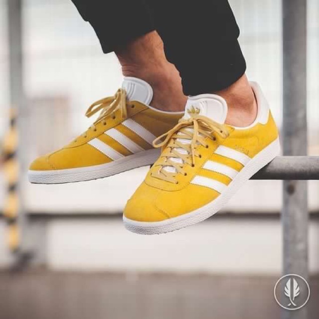 Adidas gazelle mustard outlet yellow