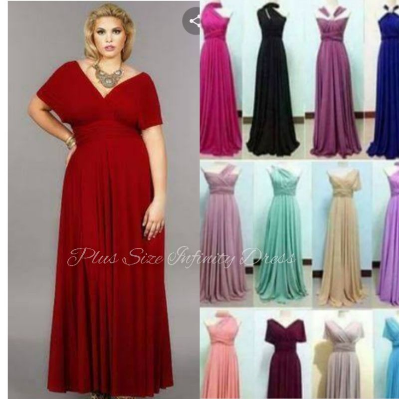 Infinity dress - plus size