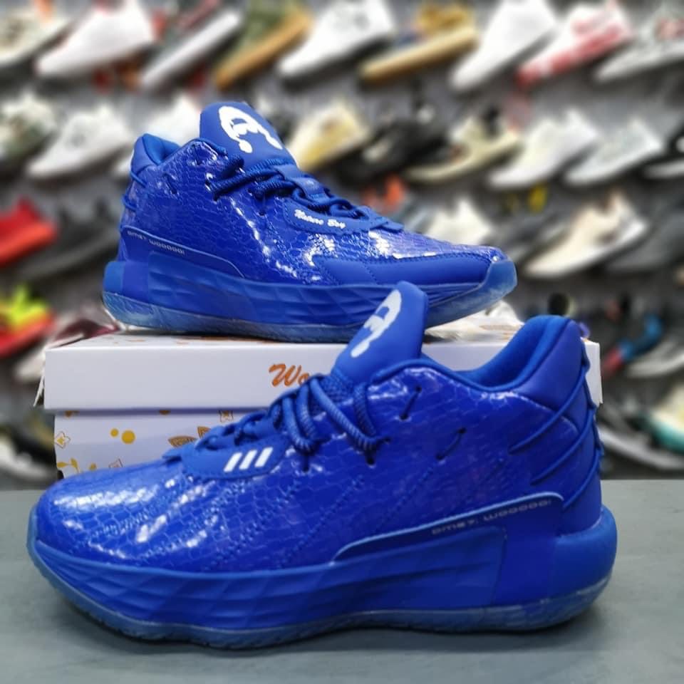 dame 7 shoes blue