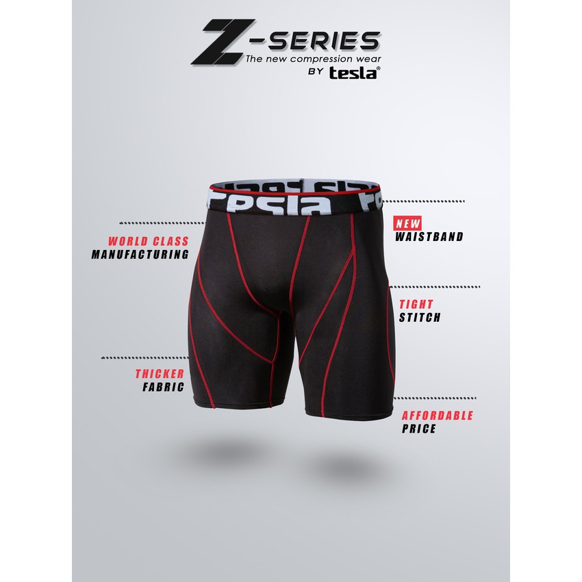 Tesla on sale compression shorts