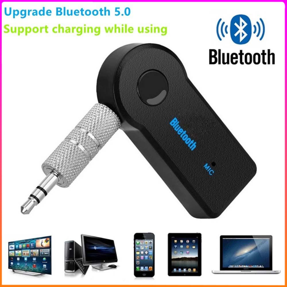 Mohard Car Bluetooth AUX Adapter, Mini Bluetooth 5.0 Receiver for