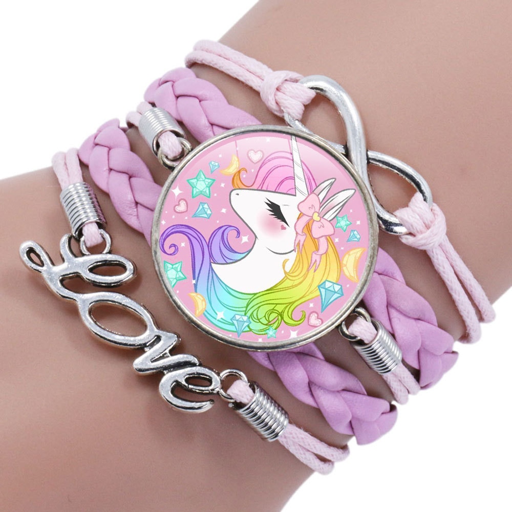 Unicorn Charm Bracelet - Animal Lover Bracelet | Camp Hollow