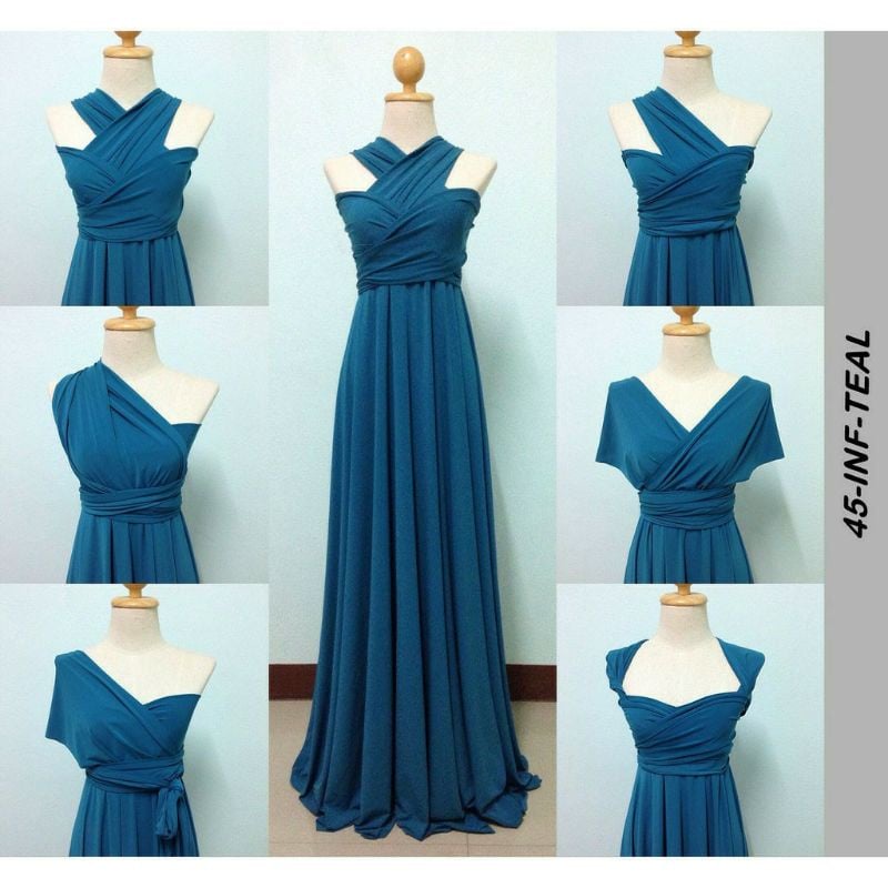 Dark blue infinity dress best sale