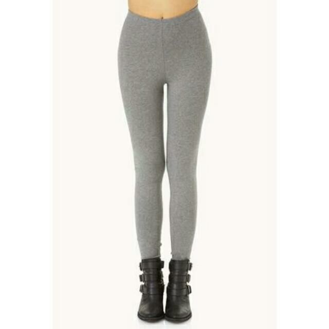 Gray leggings outlet forever 21