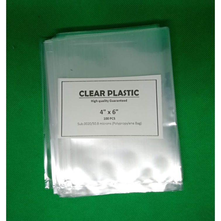 4x6 deals plastic bags