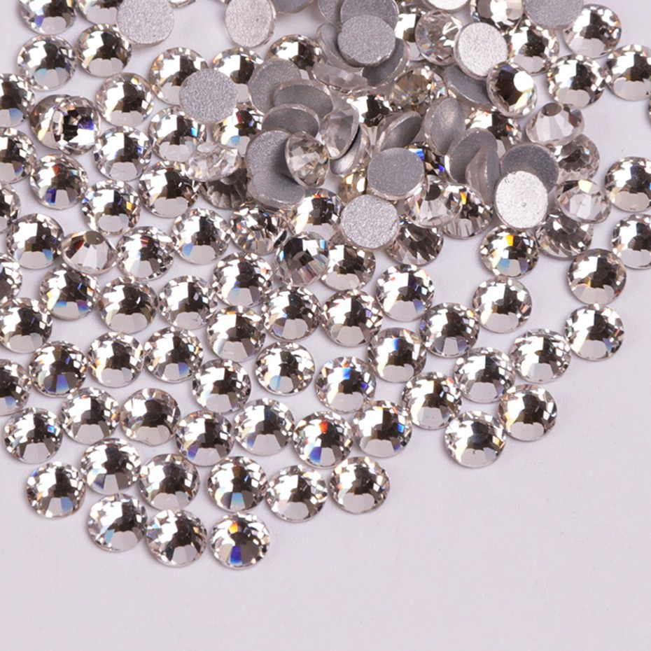 Crystal flat clearance beads