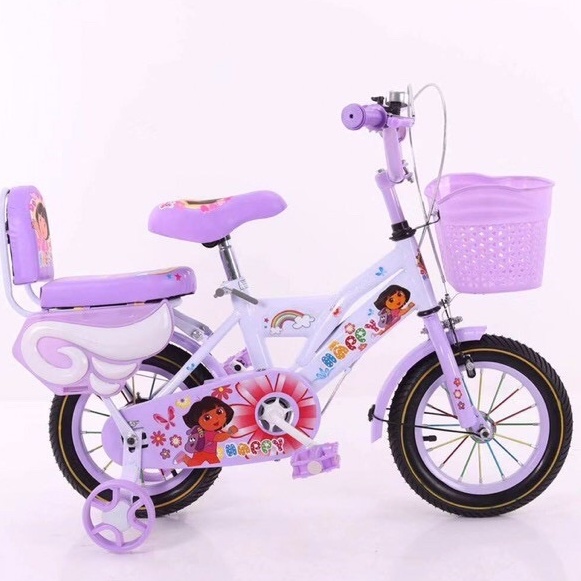 Dora bike with training hot sale wheels