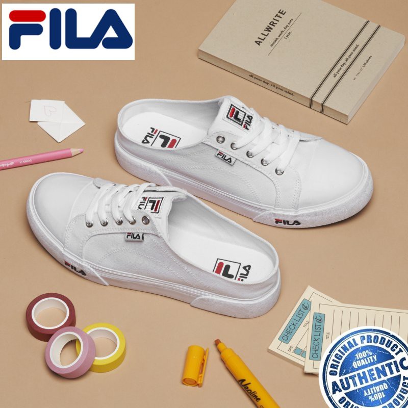 Fila slip resistant hot sale shoes white