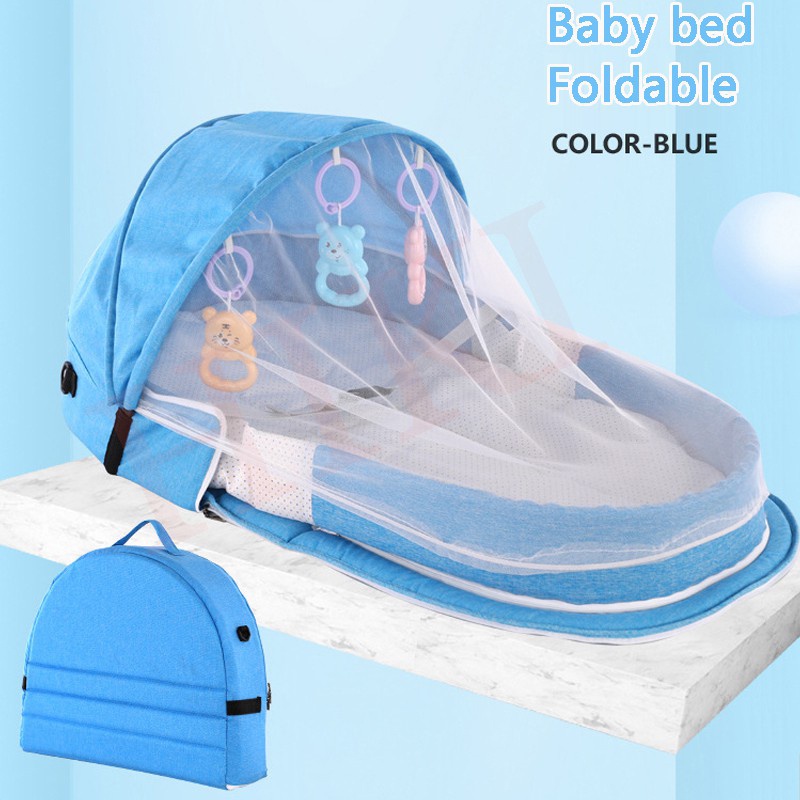 Outdoor baby bed with hot sale net