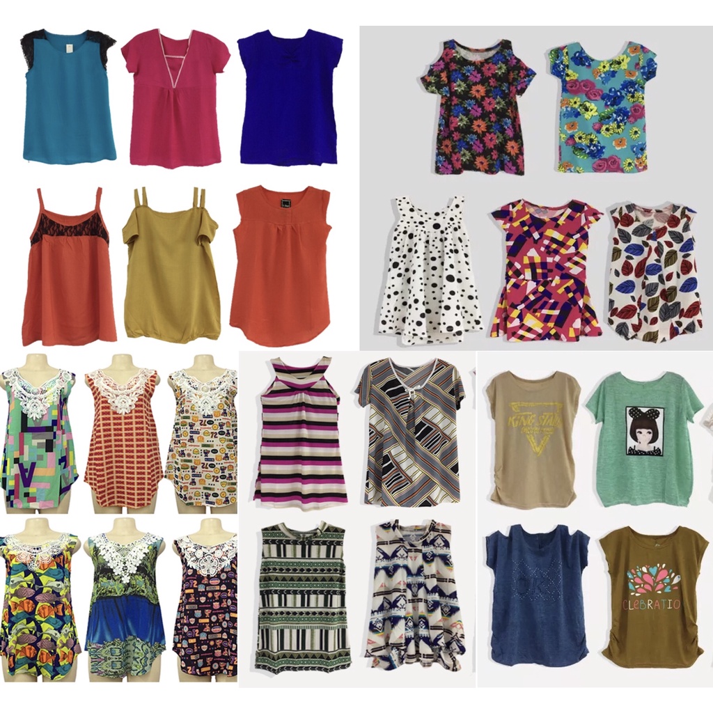Different types of tops for women 