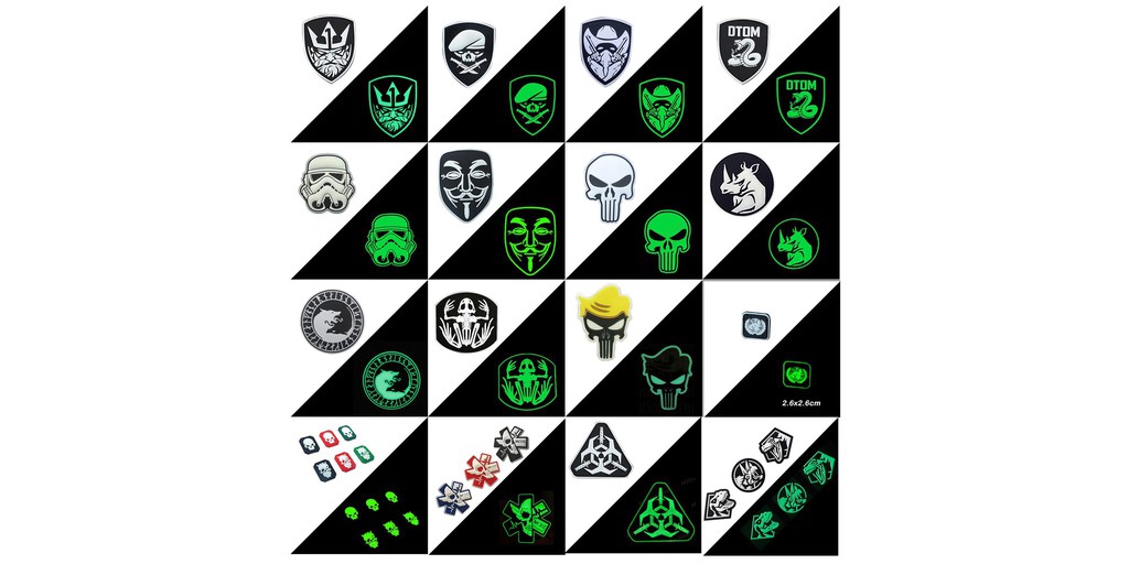 Medic Patch 3D PVC Rubber Paramedic Medical PATCH EMS EMT MED First Aid  Tactical Skull Military