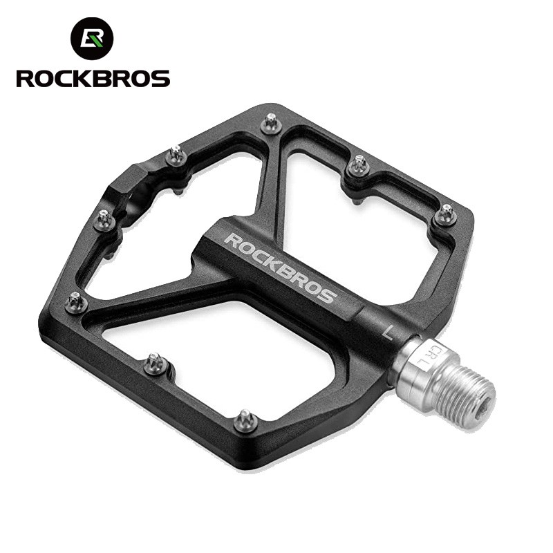 Rockbros Mountain Bike Pedals MTB Bicycle Flat Aluminum 9 16